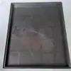 Bandeja Antiestática Plástico Negro No. 11 Caja de Rotación para Pantallas de Teléfono Móvil Bandeja Plana Industrial ESD