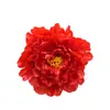 Cabeça de Flor de Peônia Estilo Y com Miolo de 11 Camadas, Flor de Seda Simulada, Acessório de Cabelo Estilo Antigo, Material DIY Feito à Mão, Flor Artificial Realista e de Alta Qualidade
