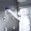Procesamiento y Personalización de Sala de Ducha de Aire de Acero Inoxidable para Hospital Digital para una Persona Doble Flujo Canal de Ducha de Aire Sala de Ducha de Carga Venta al por Mayor