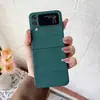 Capa para celular Samsung ZFlip5 PC spray escudo mágico pele líquida sensação fosca Zflip4 tela dobrável capa protetora