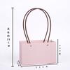 Bolsa para Arreglo Floral del Día del Maestro Bolsa Tote de Plástico Transparente Impermeable de PVC Tienda de Flores Materiales de Empaque para Ramo de Flores Venta al por Mayor