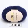 Fio Fino de Mohair de Bebê Sul-Africano Tecido à Mão Pelúcia Cachecol Xale Fio para Suéter Lã Macia Cashmere Fiação