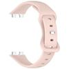 Pulseira de silicone para Huawei Band 10, pulseira de silicone para Huawei Band 8, 9, fivela borboleta com oito fivelas e fivela reversa