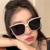 Gafas de Sol LO Cuadradas con Montura Grande para Mujer Sentido Avanzado Ins Para Conducir Protección UV Luz Fuerte Adelgazantes para Rostro Grande Hombres
