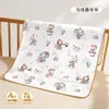 Protetor de colchão lavável à prova de urina para recém-nascidos, qualidade Classe A para mães e bebês, algodão puro, tamanho grande, lençol impermeável para cama inteira, personalizável
