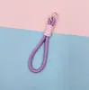 Novo Cordão Colorido Simples para Celular Porta-Cartão de Boneca Placa de Embarque Chaveiro de Mochila Corda de Pulso Anti-Perda Corrente de Celular