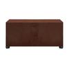 Funda para Muebles Impermeable de Tela Oxford Negra 420D con Revestimiento Plateado para Jardín Patio Cubierta Protectora Antipolvo con Tira Impermeable Asa