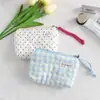 Bolsa de Armazenamento Cartoon Doce e Fofa Coreana, Porta-Moedas de Aparência Sofisticada, Bolsa Portátil para Guardar Batom, Porta-Documentos, Necessaire