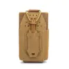 Bolsa Táctica Colgante Molle para Walkie-Talkie, Elástica Antideslizante, Multifuncional para Cintura, Funda de Liberación Rápida para Cargador de 5.56Mm/7.62Mm
