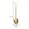 Cuchara Creativa de Acero Inoxidable para Sandía Cuchara Pala de Alto Valor para el Hogar Cuchara para Postre Cuchara para Café Cuchara para Ensalada de Frutas Venta al por Mayor