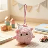 Lindo colgante de ovejita, peluche de dibujos animados, llavero para bolso, muñeco, llavero, figura pequeña de oveja, regalo para el Año de la Oveja