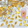 4*8mm Fondo Plano Joyería de Diamantes para Uñas Estilo Sirena Rosa Transparente Joyería Versátil para Uñas Joyería para Uñas Diamante Venta al Por Mayor