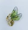 Lindo Broche Novo de Gota de Goma Borboleta Libélula Abelha Super Fada Combinação Total Moda Inseto Corsage Acessórios de Bolsa Hanfu