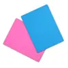 Entrega de fábrica DIY desktop anti-sujeira retangular rosa azul junta de silicone grande pequena mancha atacado