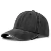 Boné de Baseball em Sarja Lavada para Mulheres, Boné Pequeno Cinza Antigo com Aba para Homens, Chapéu para Circunferência Craniana Grande, Chapéu de Sol para Todas as Estações