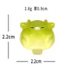 Paisaje en Miniatura Creativo Animales que Brillan en la Oscuridad Malvavisco Figuras Lindas Decoraciones DIY Accesorios de Bolsita Sorpresa Mini Adornos de Escritorio