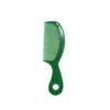Peine de Plástico Curvo Transfronterizo para el Hogar con Agujeros Mini Peine para el Cabello Peine Engrosado Alisador Regalo de Hotel Peine Portátil