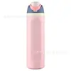 Copo Owala Estilo Igual Freesip Copo de Frutas para Exterior Duplo para Bebidas Copo Esportivo com Tampa que Salta Copo Térmico de Aço Inoxidável de Camada Dupla