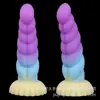 Tapón Anal Erótico para Mujer Pequeño de Color Gelatina que Brilla en la Oscuridad, Juguete Sm para Exteriores, Producto para Adultos, Dispositivo de Estimulación Masturbación en la Zona Trasera