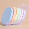 Esponja Facial Limpiadora de Algas Marinas con Cuerda para Colgar, Esponja Limpiadora, Esponja Desmaquillante, Herramientas y Suministros de Belleza