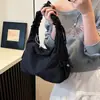 Bolso de Nylon Estilo Japonés para Empanadas, Bolso Cruzado Deportivo, Bolso Tote de Gran Capacidad para Hombres y Mujeres, Bolso de Hombro Elegante para Ciclismo