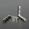 Conector de Ranura Angular Serie 2020/3030/4040/4545 Accesorios de Aluminio en Forma de L Ángulo Recto Fijo Estándar Nacional Europeo