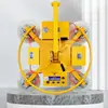 Equipamento de Elevação Multifuncional com Ventosas Giratórias, Máquina de Elevação a Vácuo para Vidro para Instalação e Transporte de Vidros de Fachada de Grande Escala