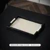Bandeja Aromaterapia de Cuero de Lujo Ligero de Segunda Mano, Bandeja de Almacenamiento de Joyería, Adorno Decorativo para Escritorio de Mesa de Café de Sala de Estar