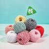 Cuerda para atar zongzi hilo de algodón línea cuerda de zongzi bola de cuerda de algodón cuerda de algodón de color hilo de algodón de color cuerda roja y blanca ventas directas de fábrica