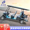 Carrinho de golfe para campos de treino de golfe, clubes privados, transporte silencioso de curta distância, carrinho de golfe com estrutura à prova de ferrugem