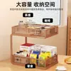 Estante de Almacenamiento de Escritorio Portavasos Almacenamiento de Vasos Artefacto Mesa de Comedor Aparador Bocadillos Multicapa Bolsitas de Té Tazas de Té Mesa de Entrada
