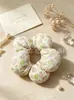 Laços de cabelo de flor estilo coreano fofos para crianças, scrunchies, suprimento para loja de acessórios, direto da fábrica