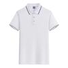 Macacão de manga curta colorido plus size europeu e americano transfronteiriço com led camiseta polo masculina, camisa polo com logotipo impresso personalizado