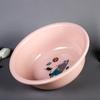 Recipiente Sencillo para Lavar la Cara, Lavar Verduras y Fregar Ropa, Recipiente de Plástico Espeso y Duradero, Recipiente Redondo, Directo del Fabricante, Lavabo de Mano