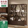 Estante de Armazenamento para Armário de Chá Prateleira de Chá de Chão Multicamadas Prateleira de Exibição Layout de Sala de Chá Estante de Armazenamento para Conjunto de Chá Novo Estilo Chinês Gabinete Multi-Tesouro