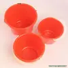 Balde Vermelho Pequeno para Arte, Balde Pequeno Portátil para Água, Balde de Plástico de Morango para Pintura, Balde para Pincéis, Balde de Tinta para Coleta de Ovos