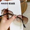 Gafas de Sol Metálicas de Marco Pequeño Jamie 3523 para Hombre, Gafas Retro Estilo Hong Kong para Celebridades de Internet, Gafas de Sol de Exportación Europea y Americana para Mujer