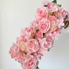 Nuevo Arreglo Floral de Piso para Boda Flor de Seda Artificial Flor Acabada Decoración L Arreglo Floral de Eucalipto t Guía de Camino de Escenario Arte Floral para Boda