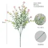 Cientos de Populares Ramilletes de Eucalipto Artificial para Patios Exteriores y Jardines, Arreglos Florales, Decoración Suave, Paisajismo, Plantas Verdes Simuladas, Flores Artificiales