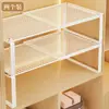 Estante Divisor de Armario, Estante Extensible para Almacenamiento de Ropa, Organizador de Gabinete Profundo para Armario de Dormitorio en Casa, Estante de Almacenamiento
