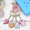 Serie Médica Creativa Llavero Colgante de Goma Suave de PVC Llavero de Coche DIY Colgante para Mochila Pequeño Regalo