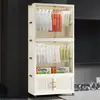 Guarda-roupa infantil simples, sem necessidade de instalação, armário de armazenamento de roupas para casa, armário dobrável multicamadas, armário de armazenamento, armário com prateleiras