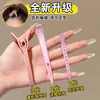 Presilha Volumizadora para Raiz de Cabelo Estilo Coreano para Mulheres, Grampo Alto para Franja, Acessório de Cabelo com Clipe Natural Sem Marcas