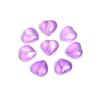 Contas de Vidro Love 8mm Furo Reto Cor Gelatina Coração de Pêssego Contas Soltas Material para Pulseira DIY Acessórios de Joias Contas