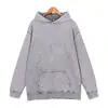 Venta al por mayor de sudaderas con capucha casual holgadas teñidas con cera de copo de nieve de peso pesado para hombre y mujer desde la fábrica de origen