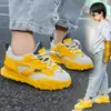 Novos Sapatos de Caminhada ao Ar Livre para Crianças Primavera e Outono, Malha Respirável Antiderrapante com Sola Grossa para Crianças, Em Estoque, Venda por Atacado e Dropshipping Disponíveis