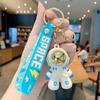 Llavero de Muñeco Astronauta Espacial Genial de Dibujos Animados Accesorios Creativos para Coche Colgante Lindo para Bolsos de Pareja Regalo