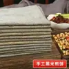 Tortitas grandes hechas a mano de grano puro de Shandong, tortitas de mijo, tortitas de grano entero, tortitas fáciles de comer con las manos, sin aditivos, tortitas suaves, sustituto de comida.