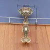 Latão puro satisfatório retrô auspicioso peça de mão decoração de casa mesa de escritório artesanato ornamentos