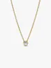 Panjia Cobre Blanco Plateado Elegante Cadena para Clavícula Distintiva para Mujer Base de Cadena para Collar con Accesorios DIY Corazón Brillante Redondo